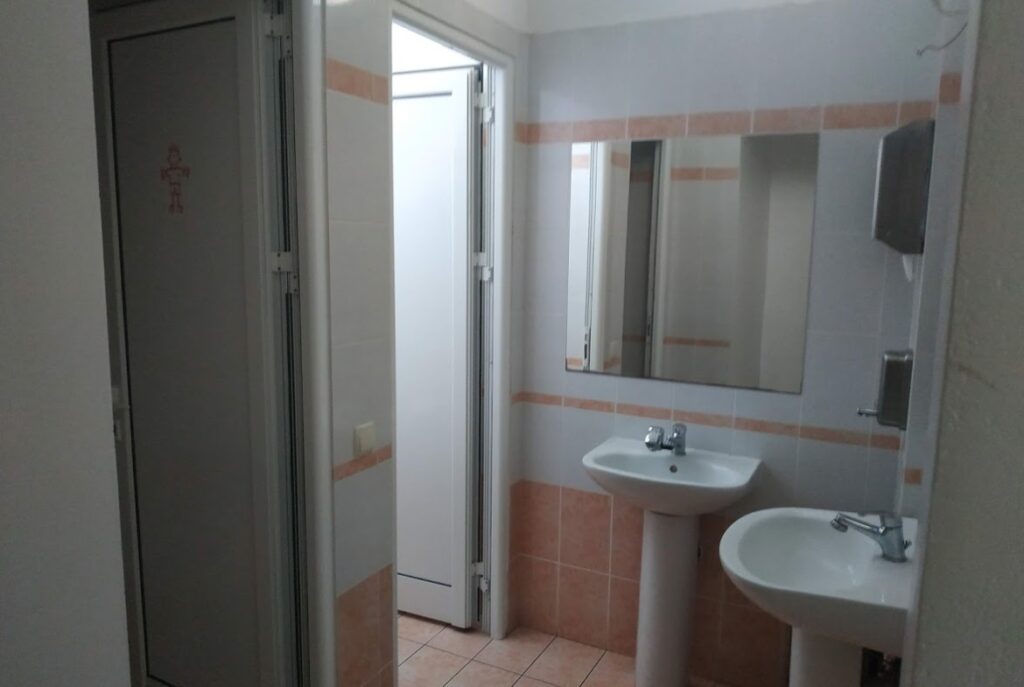 Restaurantgebäude in Chora, Messenien, Peloponnes