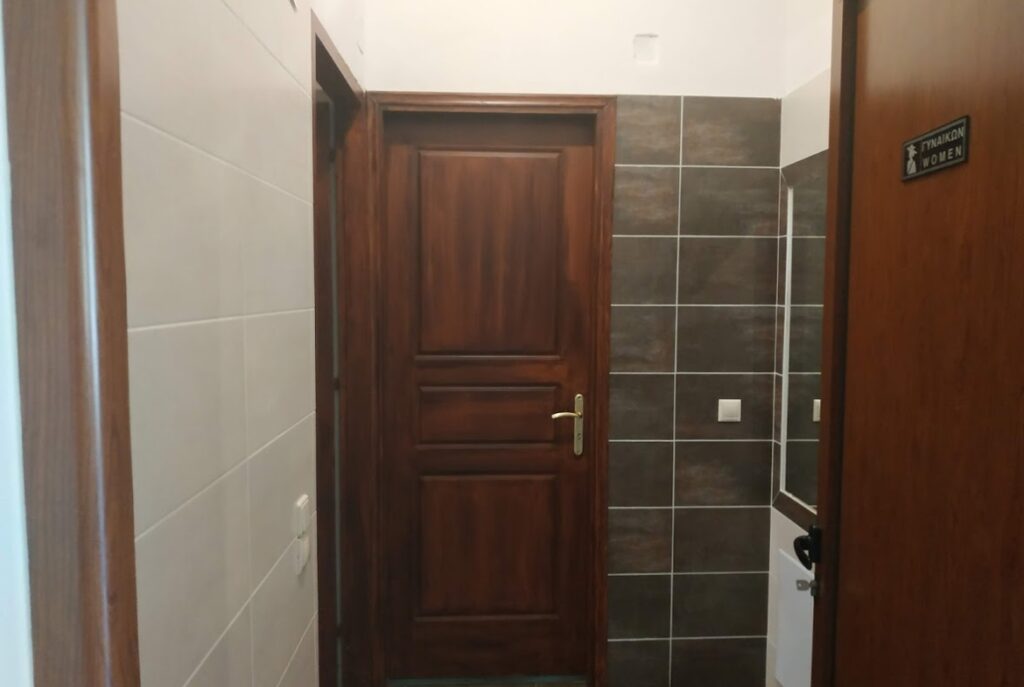 Restaurantgebäude in Chora, Messenien, Peloponnes