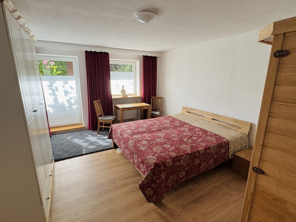 Aus der Sauna, auf die Terrasse, rein in die Sonne!