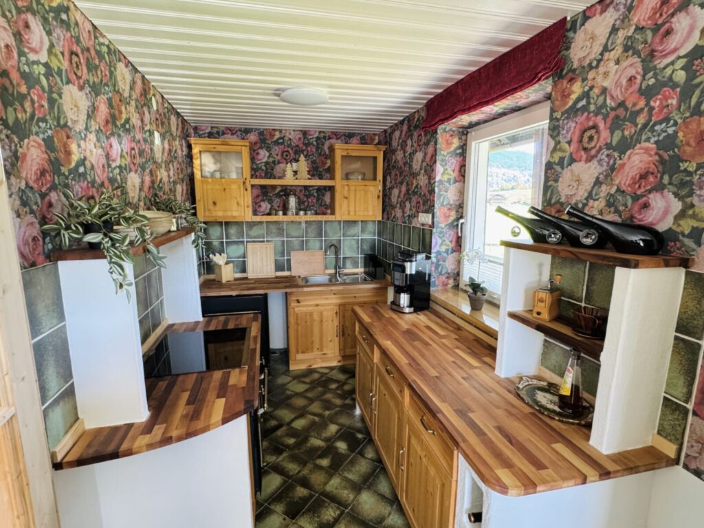 Aus der Sauna, auf die Terrasse, rein in die Sonne!