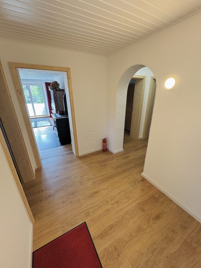 Aus der Sauna, auf die Terrasse, rein in die Sonne!