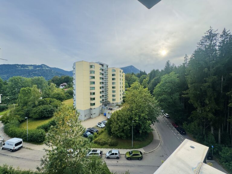 Auf Augenhöhe mit den Bergen